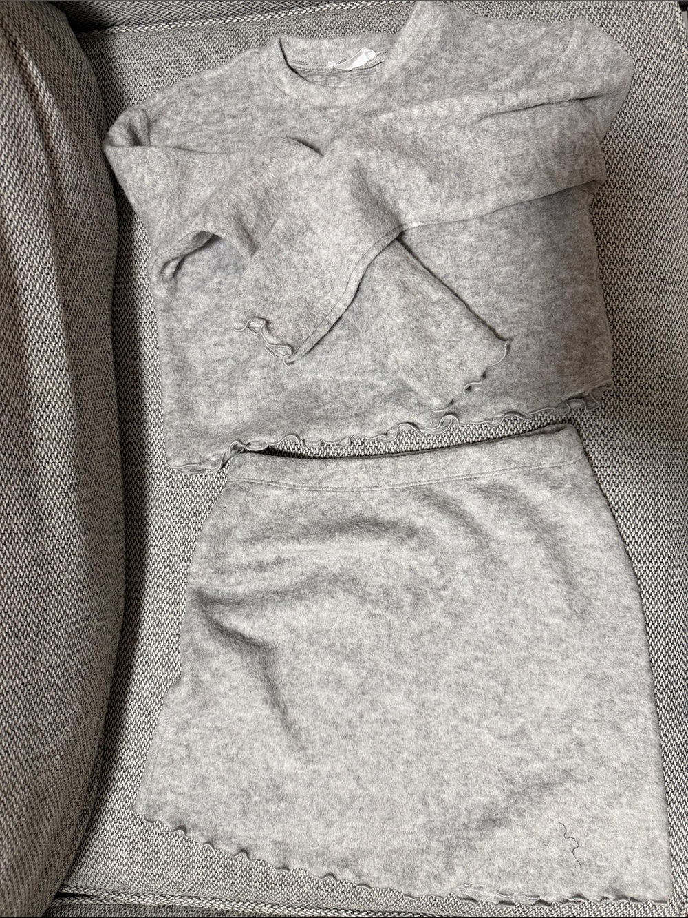 GIRLS GREY SET SZ -10/11